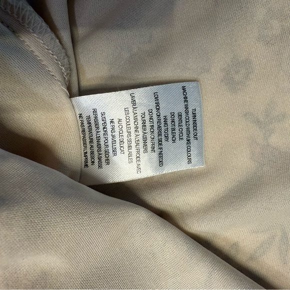 Haver London Sleeveless Floral Peasant Blouse Ruffle Shoulder V-Neck Women’s Med - Picture 8 of 8